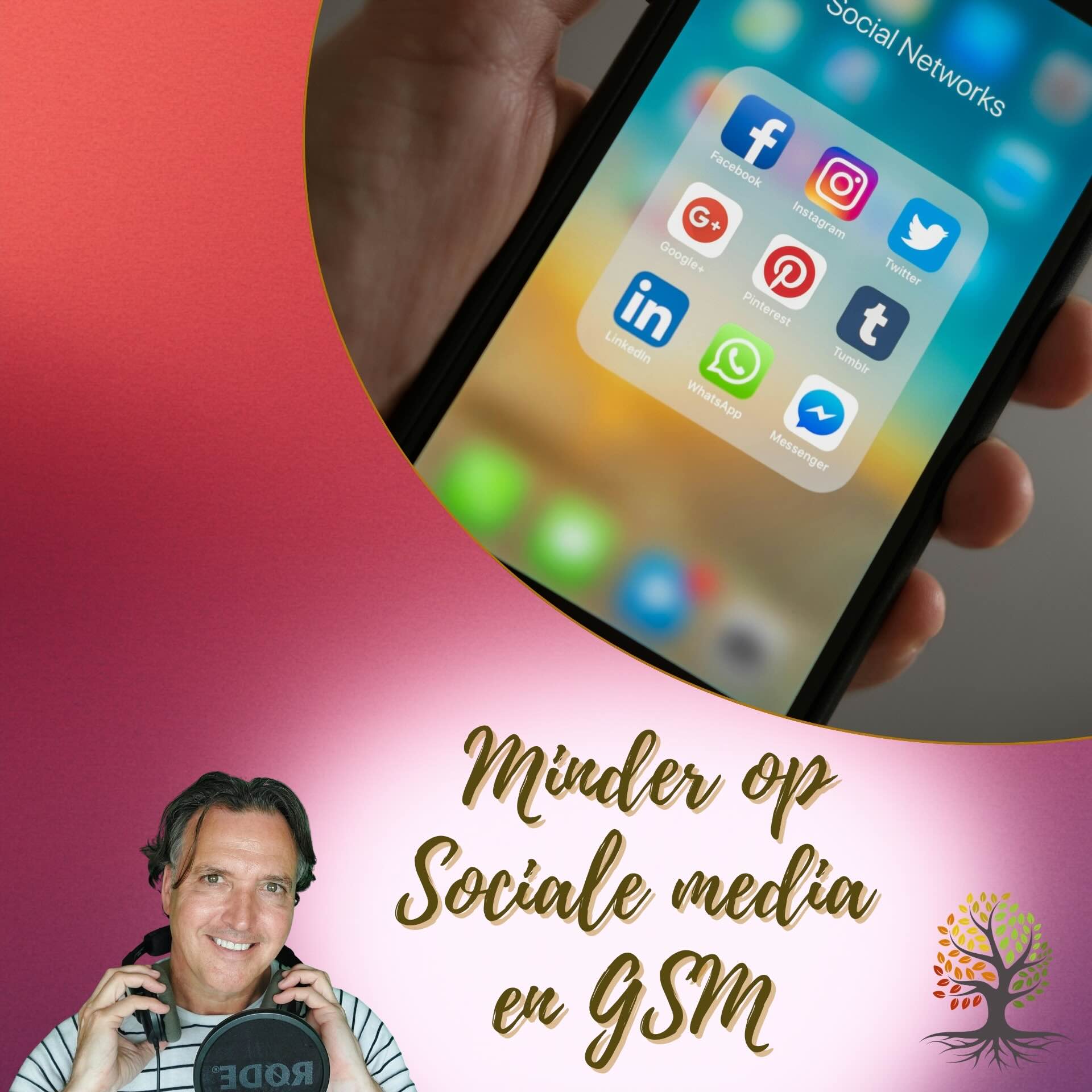 Minder op sociale media en gsm (1 maand)